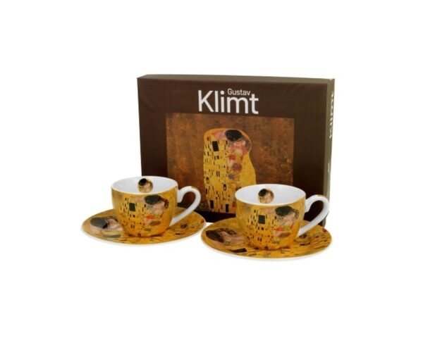 D-SET 2 ŠALICE ESPRESSO KLIMT-POLJUBAC