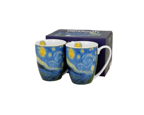 D-SET 2 ŠALICE VAN GOGH-ZVJEZDANA NOĆ
