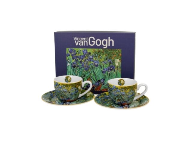 D-SET 2 ŠALICE ESPRESSO VAN GOGH-IRIS