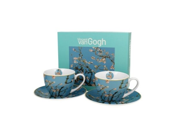 D-SET 2 ŠALICE VAN GOGH-BADEM U CVATU