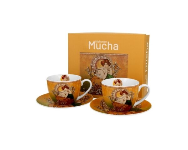 D-SET 2 ŠALICE MUCHA-TOPAZ