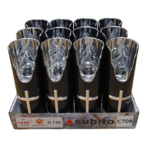 SVIJEĆA SUBITO LED C708 (685) CRNA/SREBRNA