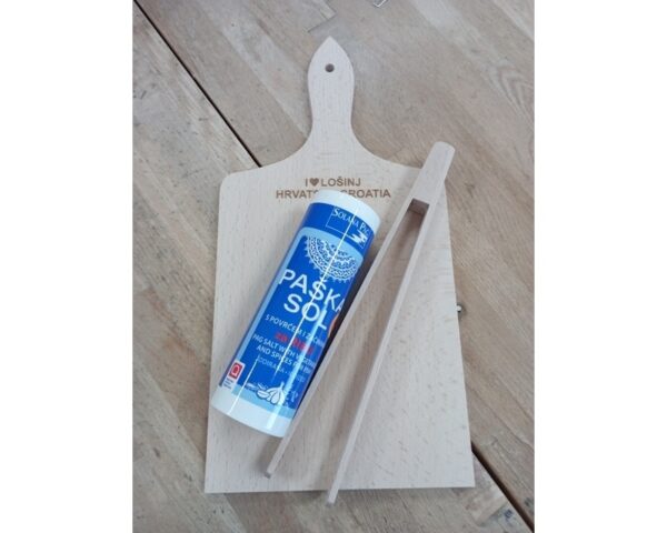 SET DASKA 17X34 + SOL ZA RIBU + PINCETA