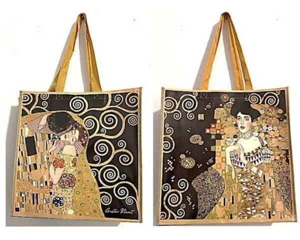TORBA KLIMT CRNA 40X40