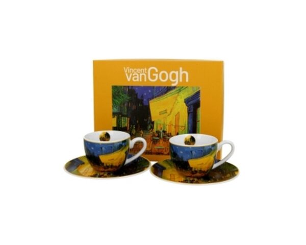D-SET 2 ŠALICE ESPERESSO VAN GOGH TERASA