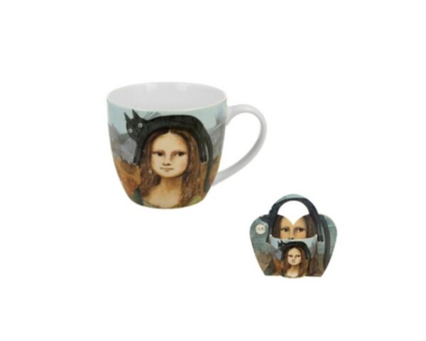 D-ŠALICA U BLISTERU MAČJI SVIJET MONA LISA