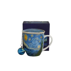 D-ŠALICA S METALNIM INFUSEROM NOĆ V.GOGH