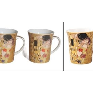 3785 SET 2*420 ŠALICA ZLATNI POLJUBAC