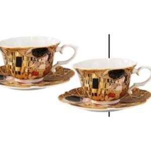 3791 SET BAROK 2+2+2 ZLATNI POLJUBAC KLIMT