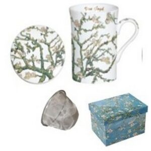 4405 ŠALICA S CJEDILOM BADEM BIJELA