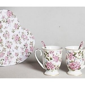 4423 SET 2 ŠALICE HORTENZIJA