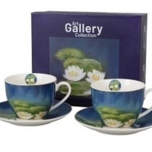 D-SET 2 ŠALICE LOPOČI CLAUDE MONET