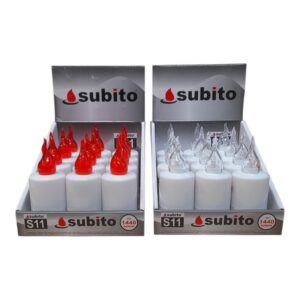 SVIJEĆA SUBITO S11 2R6 (347,348) CRVENA/BIJELA